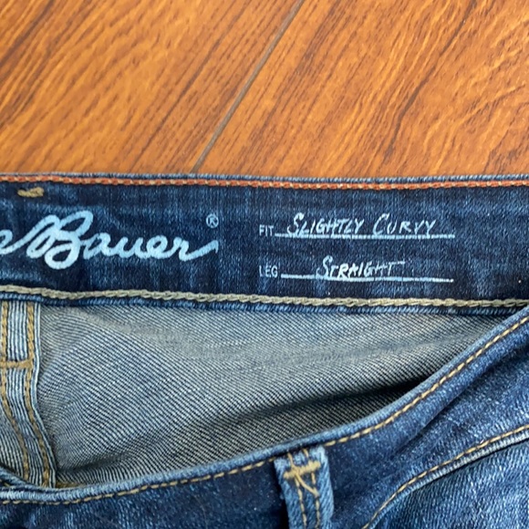 Eddie Bauer Petite Jean Shorts - Size 12P - Picture 3 of 12